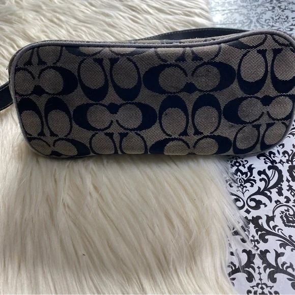 Coach : VINTAGE : Y2K monogram ‘demi’ mini baguette shoulder bag handbag - Picture 4 of 10